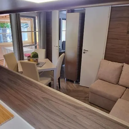 Mobile Home Avec Terrasse Et Piscine. Hourtin Exterior foto